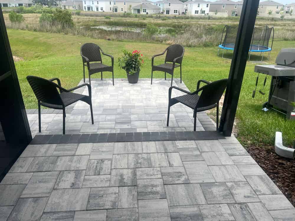 Paver Installation image