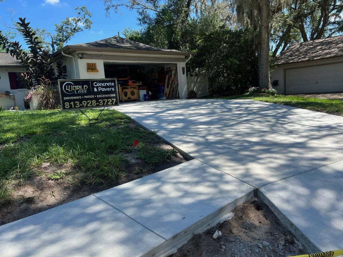 Blog post Concrete Driveways in Tampa: Durable, Stylish, and Built to Last image