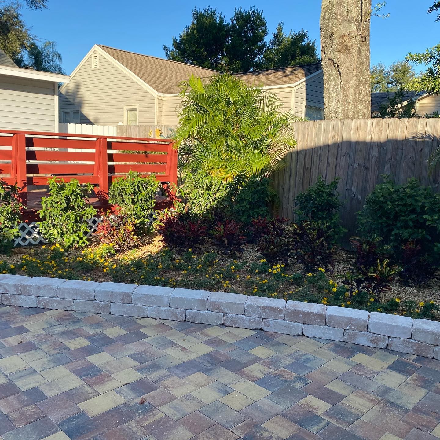 Stunning Paver Patio in Florida